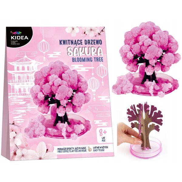 ZEST KREAT KWITNACE DRZEWO SAKURA KIDEA PUD