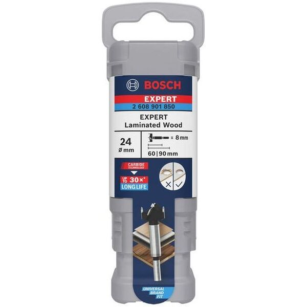 Hinge cutting bit EXPERT Lam Wood 24mm