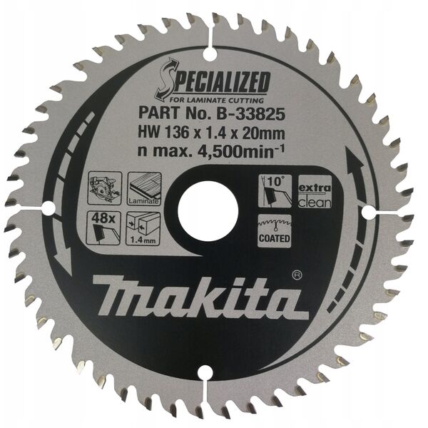 Makita B-33825 λεπίδα για κυκλικό πριόνι 13,6 cm 1 τεμ.