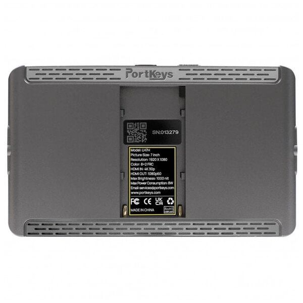 Οθόνη Αφής 7 ιντσών Portkeys LH7H με 1000 Nits