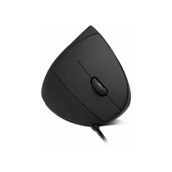 Perixx PERIMICE-513 C Κάθετο εργονομικό ποντίκι, USB-C, μαύρο, δεξιόχειρες