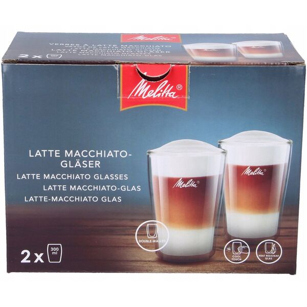 MELITTA διπλού τοιχώματος ποτήρια, 300 ml