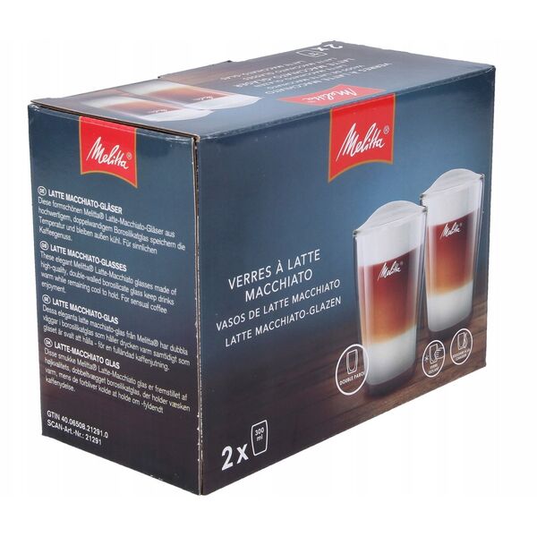 MELITTA διπλού τοιχώματος ποτήρια, 300 ml