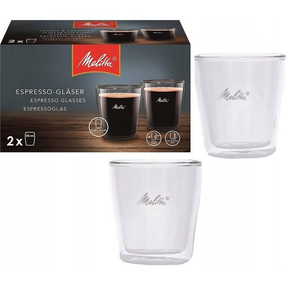 MELITTA διπλού τοιχώματος ποτήρια, 300 ml