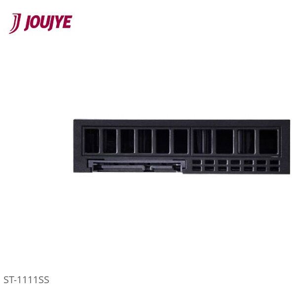 JOUJYE ST-1111SS SATA κινητό ράφι 8.9cm 3.5ίντσες μαύρο για 6.4cm 2.5ίντσες HDD SATA SAS