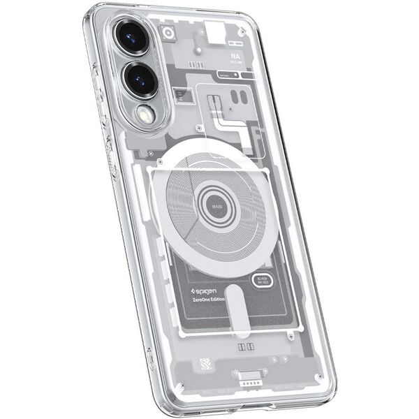 Spigen Ultra Hybrid Mag MagSafe - Θήκη για Samsung Galaxy S25 Edge (Zero One White)