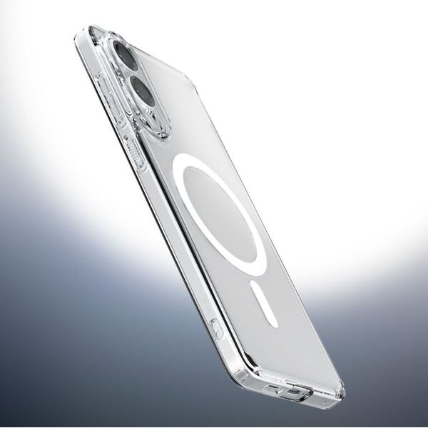 Spigen Ultra Hybrid Mag MagSafe - Θήκη για Samsung Galaxy S25 Edge (Clear / White)
