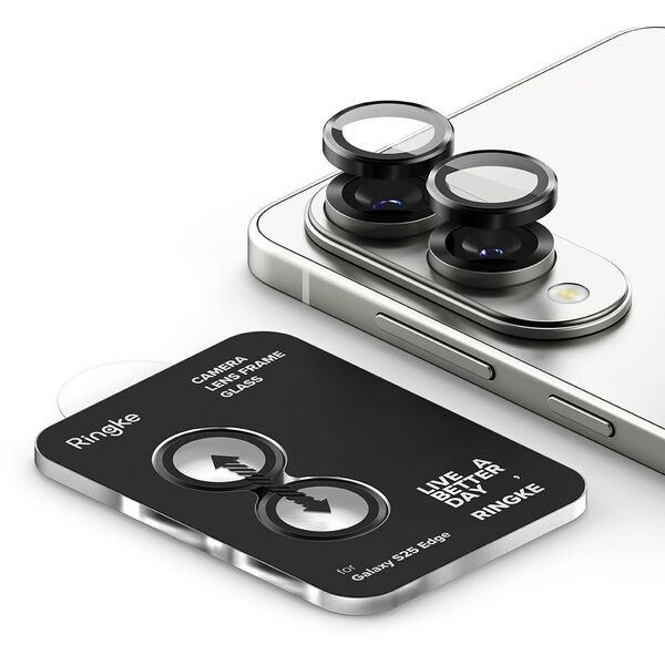 ΠΡΟΣΤΑΤΕΥΤΙΚΟ ΚΑΜΕΡΑΣ RINGKE CAMERA FRAME PROTECTOR GALAXY S25 EDGE BLACK