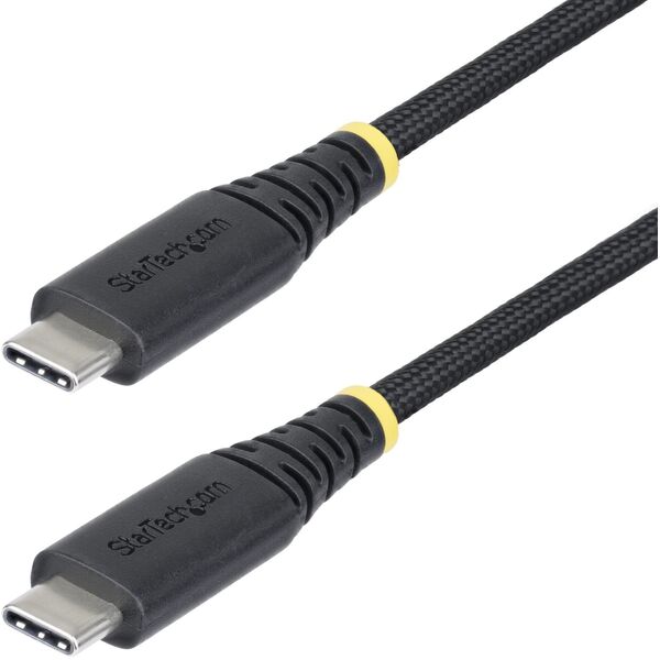 STARTECH.COM 2μ USB-C καλώδιο φόρτισης 240W 5A PD EPR καλώδιο γρήγορης φόρτισης καλώδιο φόρτισης φορητού υπολογιστή νάιλον πλεκτό πιστοποιημένο από USB-IF