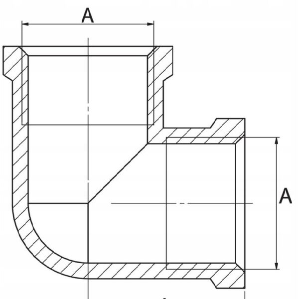 Diamond γωνία Y, ορείχαλκος 3/4" K-90.KOL.20.Y.