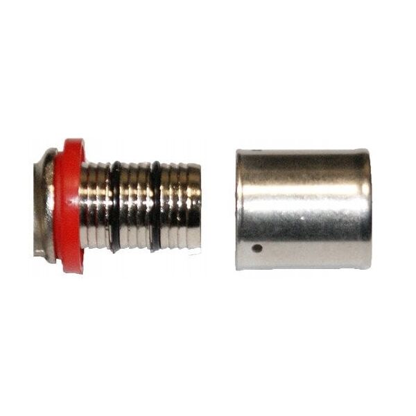 Σύνδεσμος συμπίεσης Diamond ZŁ-CH, PEX-AL-PEX, ορείχαλκος 3/4"x20 FZZ-001.3/4X20.ZŁ-CH