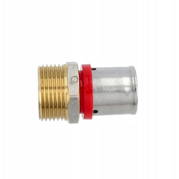 Σύνδεσμος συμπίεσης Diamond ZŁ-CH, PEX-AL-PEX, ορείχαλκος 3/4"x20 FZZ-001.3/4X20.ZŁ-CH