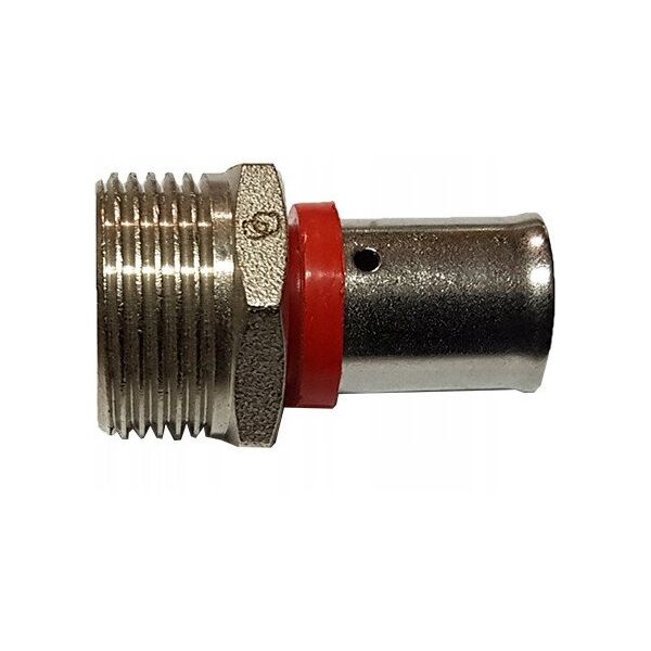 Σύνδεσμος πρεσαριστός Diamond ZŁ-CH, PEX-AL-PEX, ορείχαλκος 1/2"x16 FZZ-001.1/2X16.ZŁ-CH