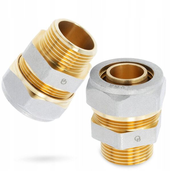Σύνδεσμος Diamond ZŁ-CH, PEX-AL-PEX, ορείχαλκος 3/4"x25 FTN-001.3/4X25.ZŁ-CH