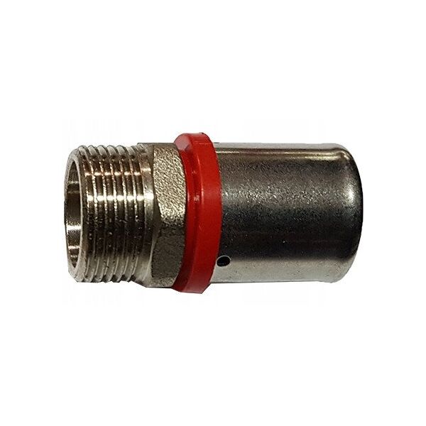 Σύνδεσμος πρεσαριστός Diamond ZŁ-CH, PEX-AL-PEX, ορείχαλκος 3/4"x25 FZZ-001.3/4X25.ZŁ.CH