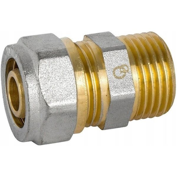 Σύνδεσμος Diamond ZŁ-CH, PEX-AL-PEX, ορείχαλκος 1"x32 FTN-001.1X32.ZŁ-CH