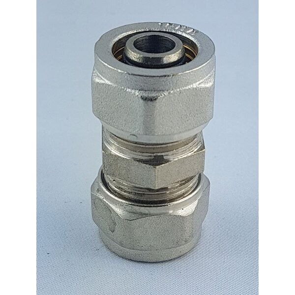 Σύνδεσμος μείωσης Diamond ΔΙΠΛΟΣ, PEX-AL-PEX, ορείχαλκος 25x25 FTN-003.25X25.ZŁ-2