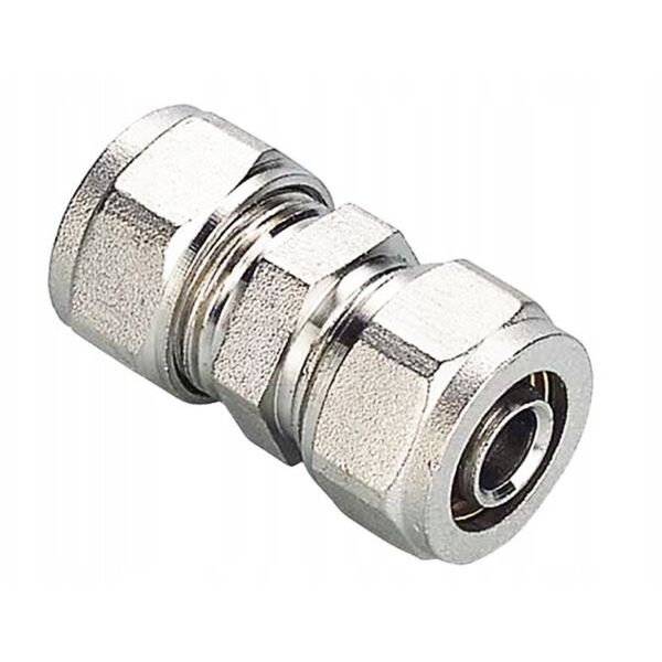 Σύνδεσμος μείωσης Diamond ΔΙΠΛΟΣ, PEX-AL-PEX, ορείχαλκος 25x25 FTN-003.25X25.ZŁ-2
