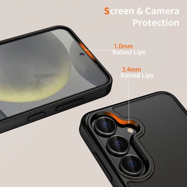 Etui Tech-Protect Magmat Samsung Galaxy S25 Edge Matte Black