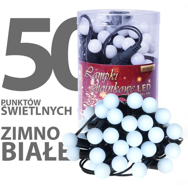 Εσωτερικά φώτα μπάλες LW-LED-SBALL-50G Ψυχρό λευκό