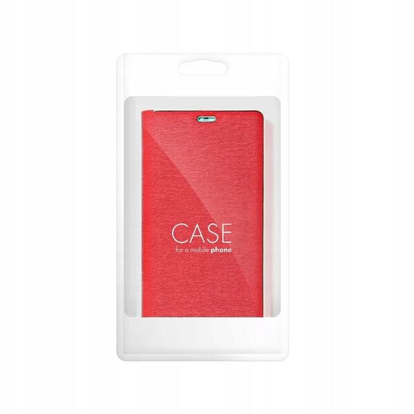 Θήκη LUNA Book Gold για SAMSUNG S24 κόκκινο