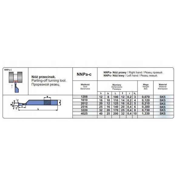 NNPC 2516 SK5 NOZ TOK.ISO 7 L