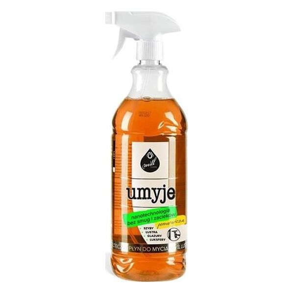 Mill MILL_Clean Umyje płyn do mycia szyb, luster i glazury Pomarańcza 1,22l