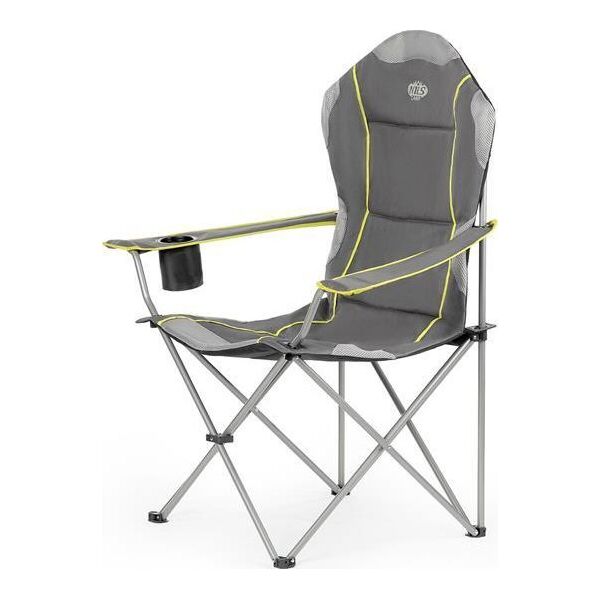 Nils Extreme NC3080 KRZESŁO TURYSTYCZNE SZARE 110 CM NILS CAMP