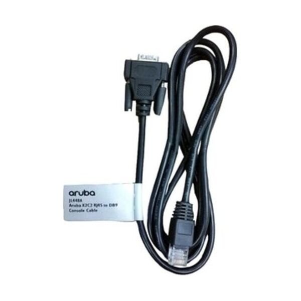 HP Hewlett Packard Enterprise Aruba X2C2 console cable RJ-45 (black, 1.5 meters)