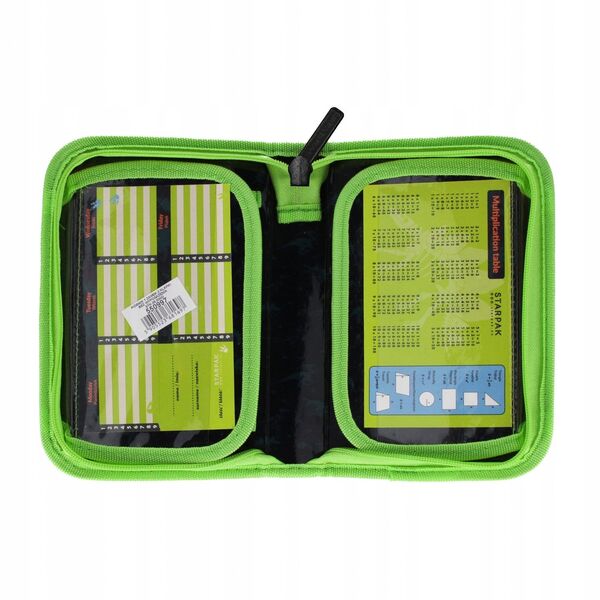 Κασετίνα 1 φερμουάρ 2 πτερύγια DINO GLOW Starpak PB12/48