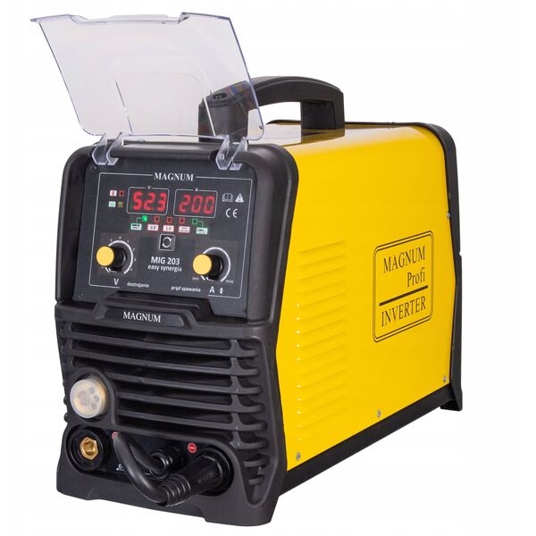 ΗΜΙΑΥΤΟΜΑΤΟΣ INVERTER Magnum MIG-203 SYNERGIA EASY 230V 200A/60%, GP50, MMAR,MB15/3, D100/D200