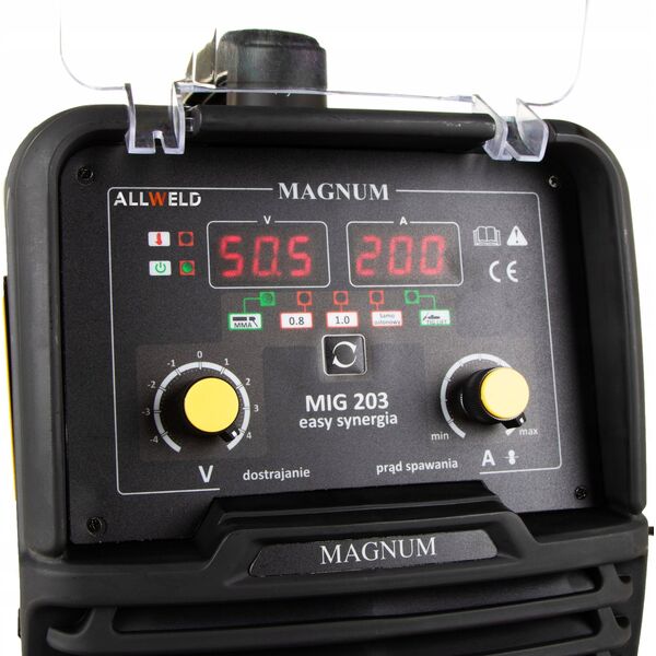 ΗΜΙΑΥΤΟΜΑΤΟΣ INVERTER Magnum MIG-203 SYNERGIA EASY 230V 200A/60%, GP50, MMAR,MB15/3, D100/D200