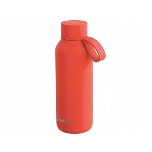 Quokka Solid With Strap - Θερμός από ανοξείδωτο ατσάλι 510 ml με λουρί (Orange)