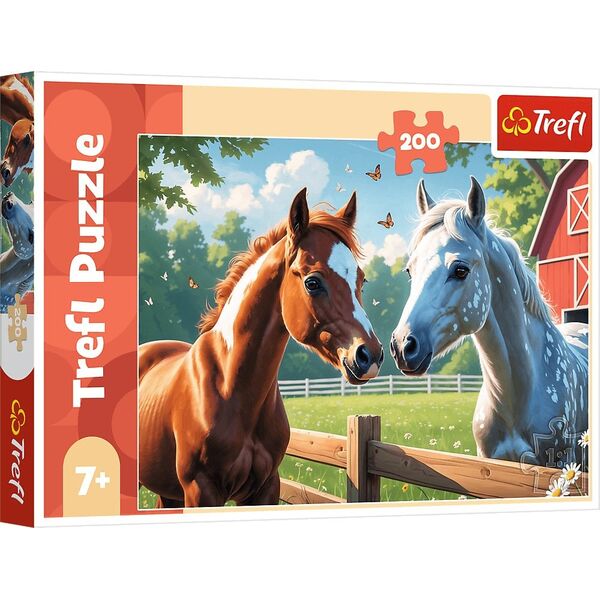 PUZZLE 200 Άλογα στο ξέφωτο 13328
