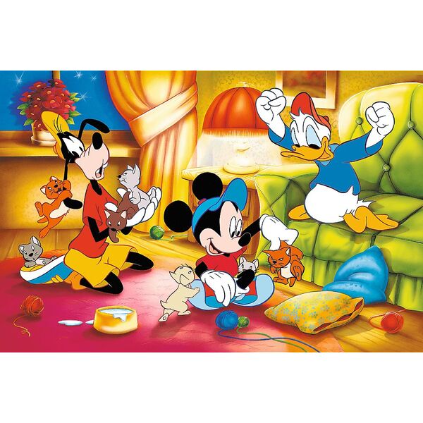 PUZZLE 600 40 χρόνια Trefl-Μίκυ Μάους και Φίλοι.37601