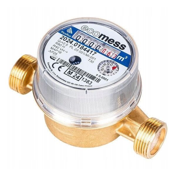 Wodomierz PICOFLUX  1/2 ZW  2,5m3/h - data legalizacji 2024
