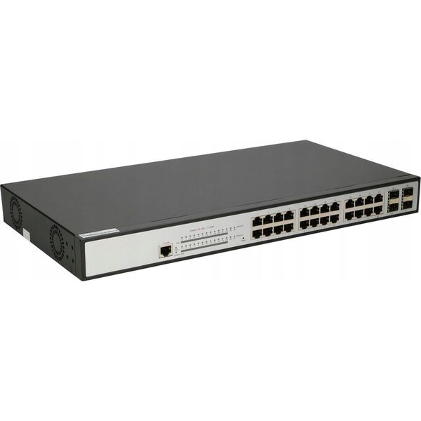 Switch ExtraLink EXTRALINK ZEUS 24-port GbE Managed 400W PoE Switch, 4x SFP Up-Link