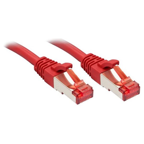 Lindy Patchcord Cat.6 S/FTP, 10m, czerwony (47738)