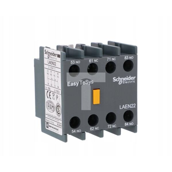Βοηθητικές επαφές SCHNEIDERE EasyPact LAEN22 για LC1E 2NO 2NC γκρι