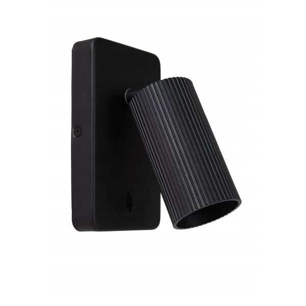 Lucide Clubs 09239/11/30 απλίκα φωτιστικό τοίχου 1x40W GU10 μαύρο
