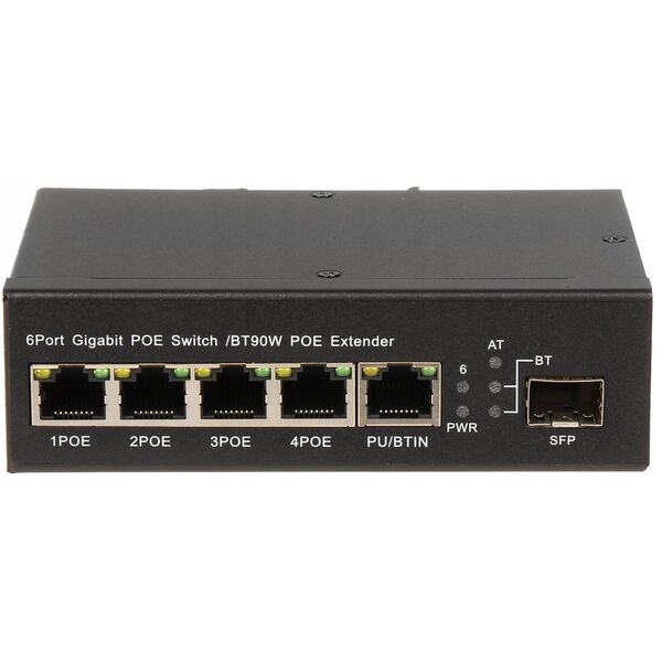 SWITCH POE / EXTENDER SPT-POE/4-POE-BT 4-PORTOWY SFP GTX
