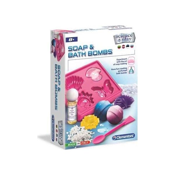 Clementoni Kreatywny zestaw Make Soap and Bath Bombs