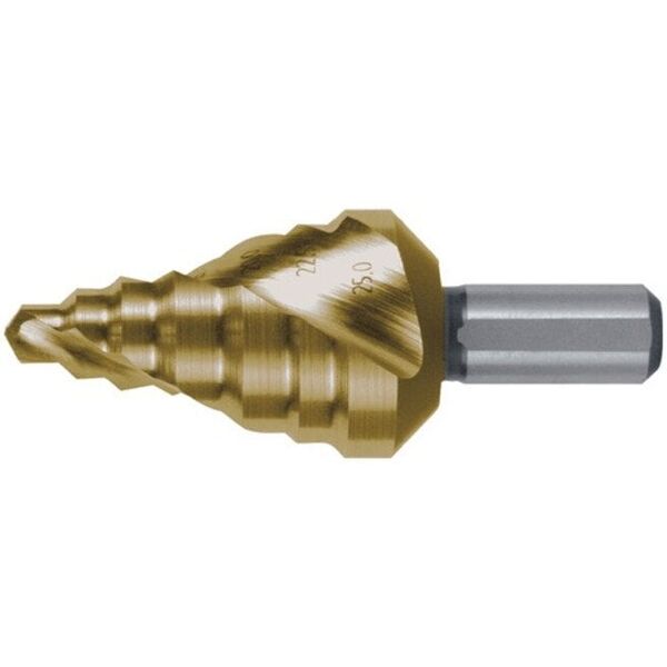 Τρυπάνι Βήμα προμηθειών RUKO HSS-TiN O6.0-25.0mm 13494807 4007140143303