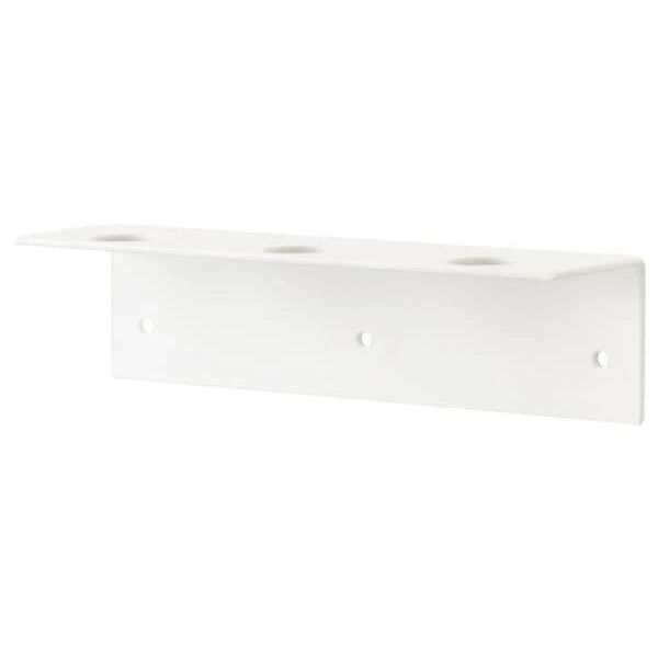 Διανομέας σαπουνιού NAGA Sæbeholder til væg hvid 3 flasker Λευκό 24x6x6mm (2 τεμ) - (2 τεμ ανά )