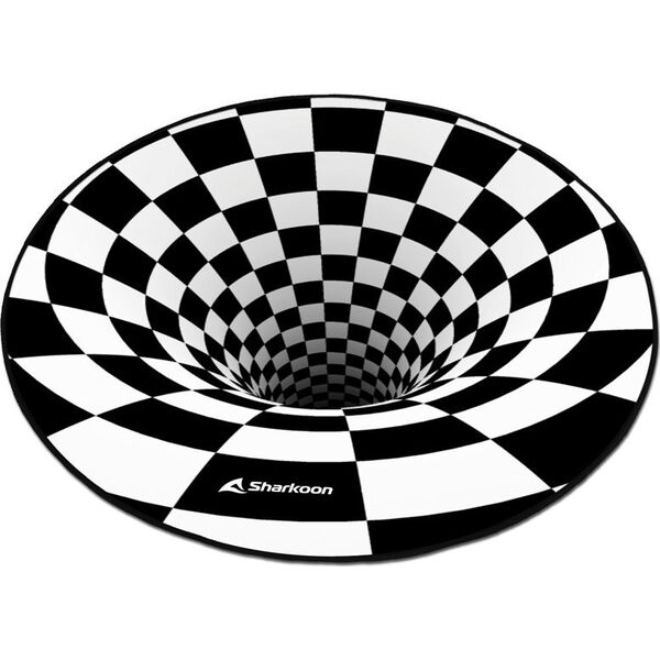 Sharkoon Sharkoon SKILLER SFM12 3D Vortex, protective mat (black/white, 120cm)