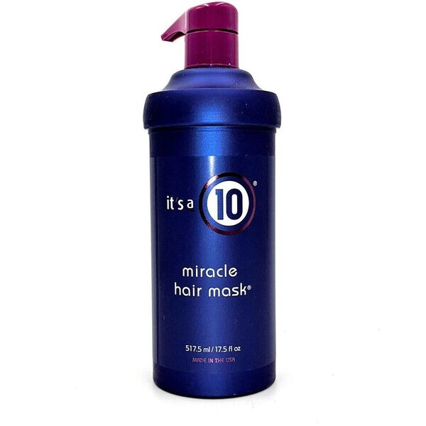 Keune It's a 10, Miracle, Hair Treatment Cream Mask, Smooth & Soften, 517,5 ml για γυναίκες 14040610 898571000235