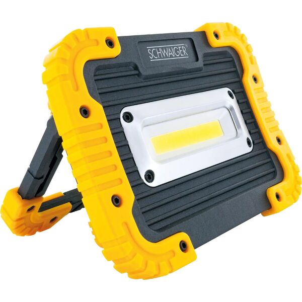 Schwaiger LED Προβολέας Εργοταξίου 1000Lm μαύρο/κίτρινο