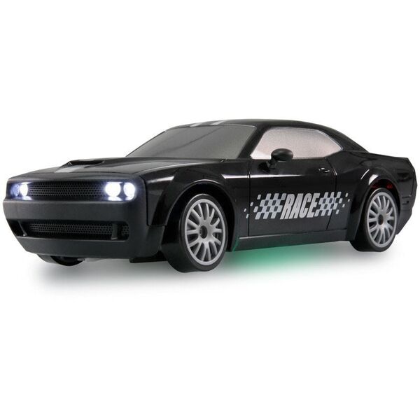 Amewi Drift Muscle Car 4WD 1:20 RTR μαύρο με φωτισμό κάτω από το αμάξωμα