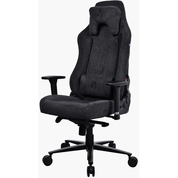 Arozzi Gaming Stuhl Vernazza Pure Black           SoftFabric