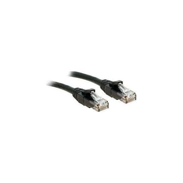 Lindy Patchkabel Cat6 U/UTP schwarz 7.50m (48081)
